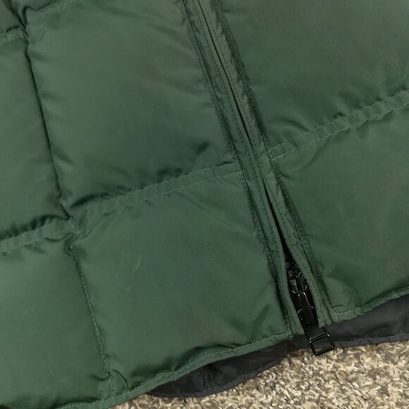 J. Crew Puffer Vest Mens Large Green Expedition Down Jacket Water Repellent - Picture 11 of 15